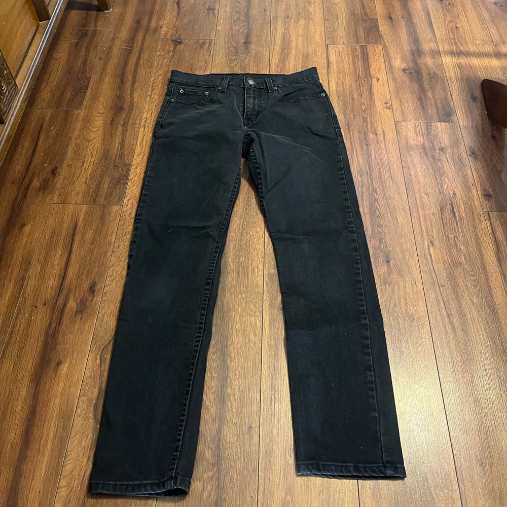 Levi's 502 Black Waterless Jeans